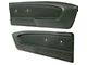 Deluxe Interior Pony Vinyl Door Panels; Ivy Gold (65-66 Mustang)