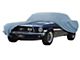 Diamond Blue Indoor Car Cover; Blue (64-68 Mustang Coupe, Convertible)