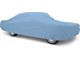 Diamond Blue Indoor Car Cover; Blue (65-68 Mustang Fastback)