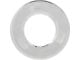 Door Lock Knob Grommets; Clear Plastic (64-70 Mustang)