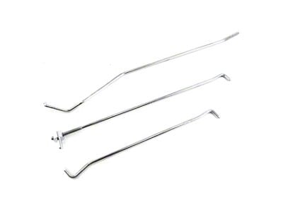 Door Lock Rod Set; Passenger Side (67-68 Mustang)