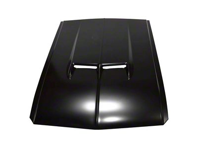 Eleanor Style Hood with Scoop; Unpainted (67-68 Mustang)