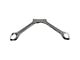 Export Brace; Chrome (64-70 Mustang)