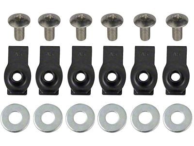 Front Bumper Bolt Mounting Set (71-72 Mustang)