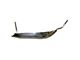 Front Bumper Guard with Hole; Passenger Side; Chrome (67-68 Mustang)