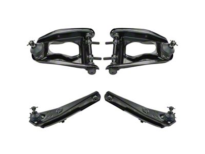 Front Upper and Lower Control Arms with Ball Joints (65-66 Mustang)