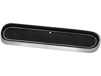 Glove Box Door; Black (1966 Mustang w/ Standard Interior)