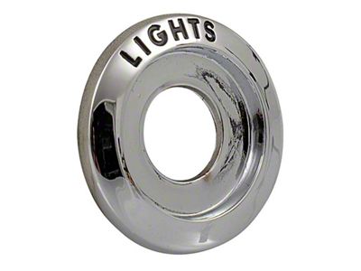 Headlight Switch Bezel (67-68 Mustang)