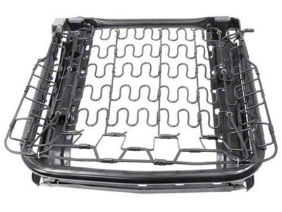 High Back Bucket Seat Bottom Base and Spring; Passenger Side (69-70 Mustang)