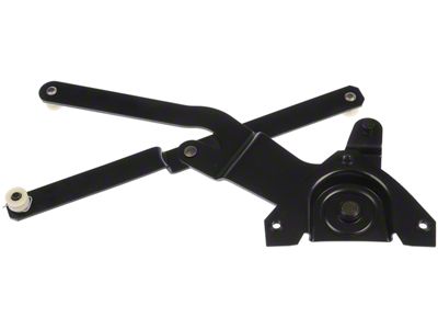 Manual Window Regulator; Front Passenger Side (64-66 Mustang)