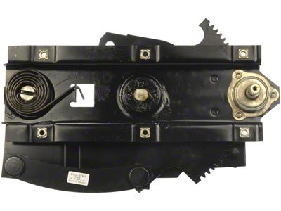 Manual Window Regulator; Rear Driver Side (71-73 Mustang)