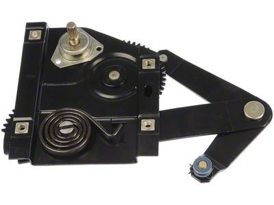 Manual Window Regulator; Rear Passenger Side (67-68 Mustang)