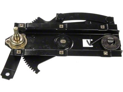 Manual Window Regulator; Rear Passenger Side (69-70 Mustang)