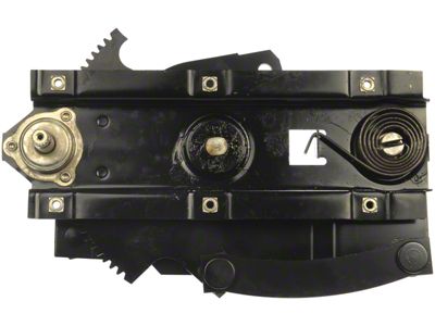 Manual Window Regulator; Rear Passenger Side (71-73 Mustang)