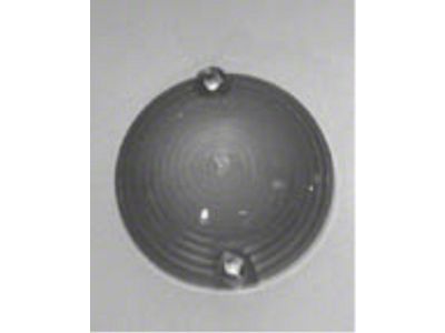 Parking Light Lens; Clear (65-66 Mustang)