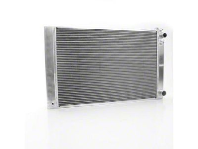 PerformanceFit CrossFlow Radiator for LS Engines; 2-Row (71-73 Mustang w/ Manual Transmission)