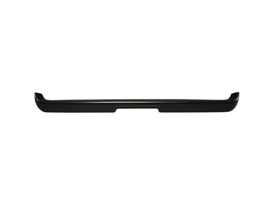 Rear Bumper; Black (67-68 Mustang)