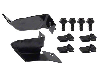 Rear Bumper Guard Mounting Brackets with Hardware (64-66 Mustang)