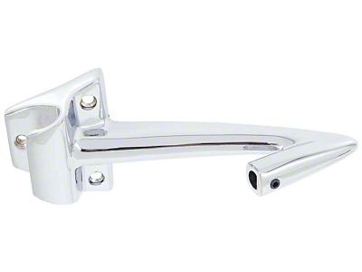 Rear View Mirror Bracket; Chrome (64-66 Mustang)