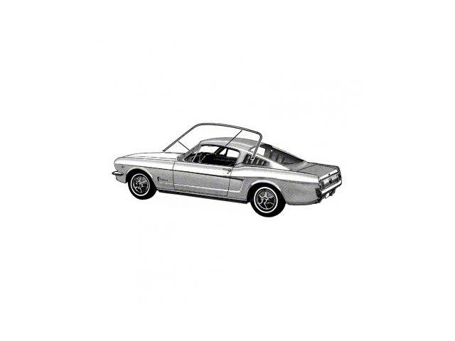 Roof Rail Weatherstripping (69-70 Mustang Sportsroof)