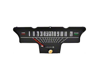 Speedometer Gauge for Horizontal Instrument Bezel (64-65 Mustang)