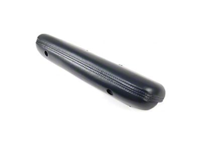 Standard Interior Arm Rest Pad; Dark Blue Metallic; Driver Side (1968 Mustang)