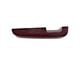 Standard Interior Arm Rest Pad; Dark Red Metallic; Driver Side (69-70 Mustang)