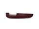 Standard Interior Arm Rest Pad; Dark Red Metallic; Passenger Side (69-70 Mustang)