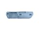 Standard Interior Arm Rest Pad; Light Blue; Driver Side (69-70 Mustang)