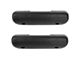 Standard Interior Arm Rest Pads; Black (1967 Mustang)