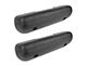 Standard Interior Arm Rest Pads; Black (1967 Mustang)