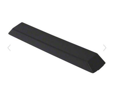 Standard Interior Armrest Pad; Black (64-65 Mustang)