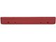 Standard Interior Armrest Pad; Bright Red (64-65 Mustang)