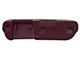 Standard Interior Armrest Pad; Driver Side; Dark Red (1969 Mustang)