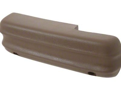 Standard Interior Armrest Pad; Driver Side; Ginger (71-73 Mustang)