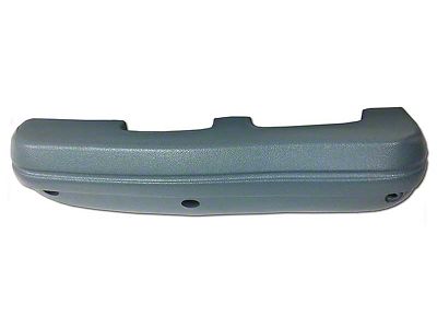 Standard Interior Armrest Pad; Driver Side; Light Blue (1969 Mustang)