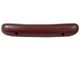 Standard Interior Armrest Pad; Driver Side; Maroon Red (1968 Mustang)