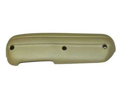 Standard Interior Armrest Pad; Driver Side; Nugget Gold (1969 Mustang)