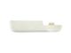 Standard Interior Armrest Pad; Driver Side; White (71-73 Mustang)