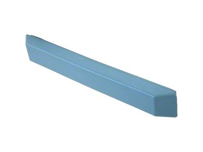 Standard Interior Armrest Pad; Light Blue (64-66 Mustang)