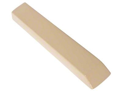 Standard Interior Armrest Pad; Palomino (64-65 Mustang)