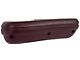 Standard Interior Armrest Pad; Passenger Side; Dark Red (69-70 Mustang)