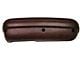 Standard Interior Armrest Pad; Passenger Side; Dark Red (69-70 Mustang)