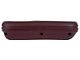 Standard Interior Armrest Pad; Passenger Side; Dark Red (69-70 Mustang)