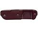 Standard Interior Armrest Pad; Passenger Side; Dark Red (69-70 Mustang)