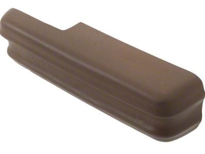 Standard Interior Armrest Pad; Passenger Side; Ginger (71-73 Mustang)