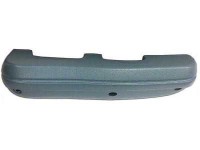 Standard Interior Armrest Pad; Passenger Side; Light Blue (1969 Mustang)