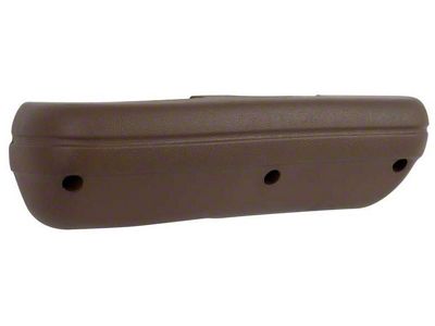 Standard Interior Armrest Pad; Passenger Side; Medium Ginger (1970 Mustang)