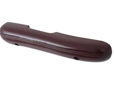 Standard Interior Armrest Pad; Passenger Side; Red (1968 Mustang)