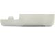 Standard Interior Armrest Pad; Passenger Side; White (71-73 Mustang)